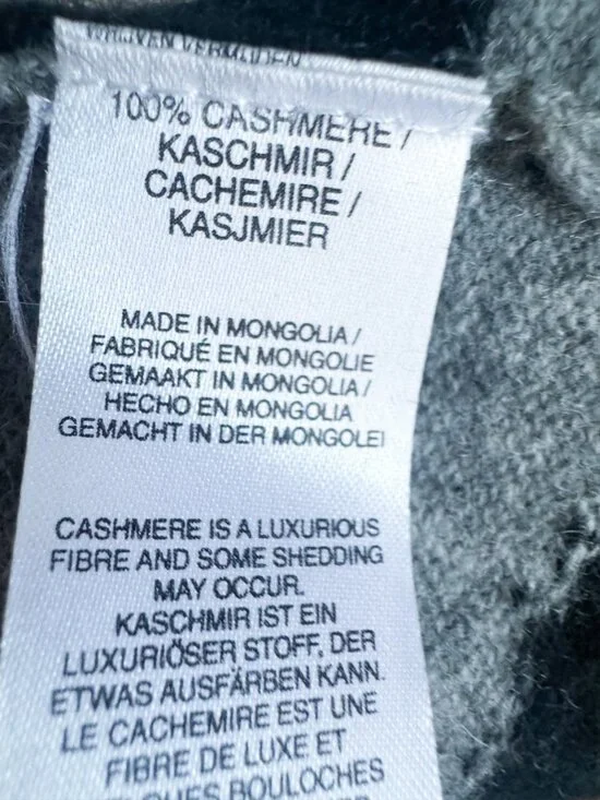 Brodie Cashmere Camo Print 100% Cashmere Sweater L - Picture 7 of 8